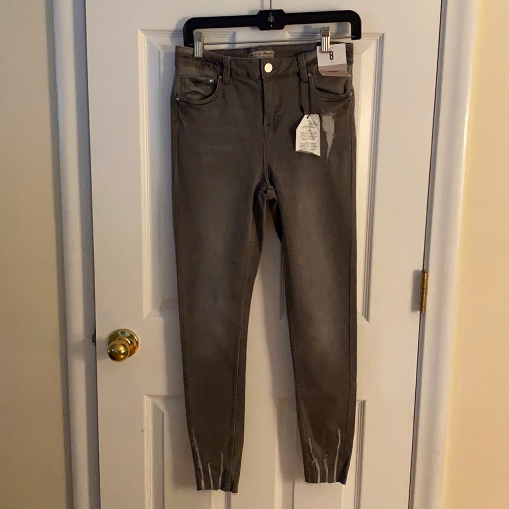 Gray Demin Jeans